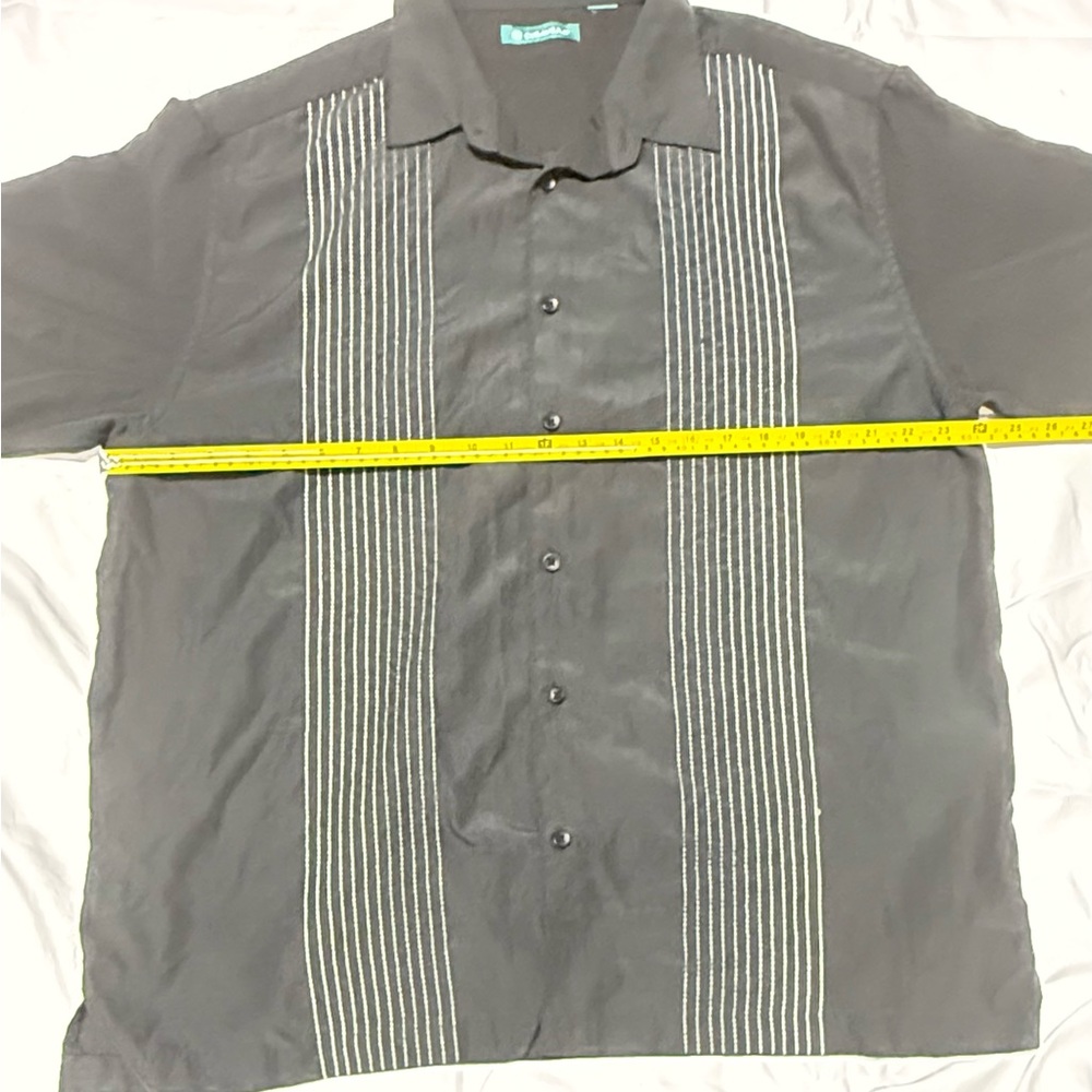 Black Button-Up Shirt - Picture 6 of 8